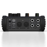AXE I/O ONE de IK Multimedia, interfaz de audio USB compacta con diseño de tono de guitarra avanzado Z-TONE. Conector USB-C. Viene con TONEX SE y AmpliTube 5 SE