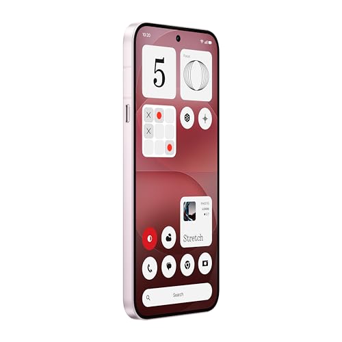 Nothing Phone (4a) Pro - Triple Cámara 50MP, Ultra Zoom 140x, Smartphone Unibody Metal, Batería Larga Duración, Carga Rápida 50W, AMOLED 144Hz, Glyph Bar, 12GB+256GB - Rosa