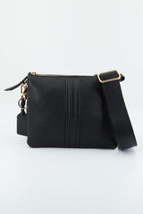 Geox D Clarissy, Bolsa para Mujer, Negro, Einheitsgröße