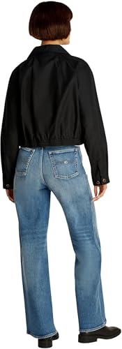 Tommy Jeans Tjw Cotton Jacket Ext, Otras Chaquetas Mujer, Negro (Black), XL Grande