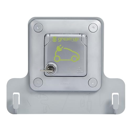 Toma de empotrarrecarga vehiculo electrico Legrand 077857 2P+TT Green UP 3.2 kVA