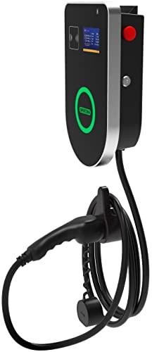 Patona Wallbox WB1-11 147739 - Cargador con Enchufe (máx. 16 A, Longitud del Cable 500 cm, IP54 IK10)