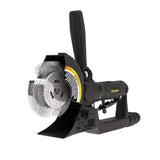 Rodcraft RC7095K - Juego de herramientas para lijadora MBX de aire comprimido RC7095, regulación de velocidad continua, mango ajustable, con muchos accesorios, en maletín de plástico