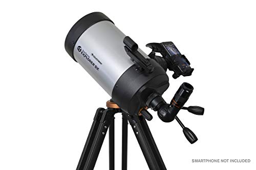 Celestron 22463 StarSense Explorer DX 6”: telescopio Schmidt-Cassegrain manejado Mediante Smartphone con la App StarSense, para Que encuentre Estrellas, Planetas, etc. – Compatible con iPhone/Android