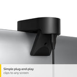 Jabra PanaCast 20 Cámara de videoconferencia 4K – Cámara Web Flexible de solución de vídeo Personal Plug & Play con tecnología IA 4K Ultra-HD, optimización Inteligente de Zoom y iluminación