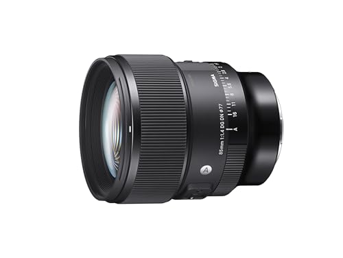 Sigma Lente DN ART de 85 mm/1,4 DG, montura Sony, negra
