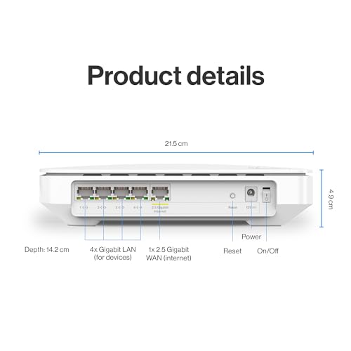 Linksys Velop Micro 6 Router WiFi 6 Mesh de Doble Banda, hasta 3 Gbps de Velocidad, 186 m² y +150 Dispositivos, Pack de 1