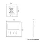 KIT Videoportero FERMAX 9471 VEO-XL WIFI DUOX PLUScolor 1 linea
