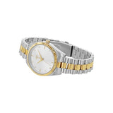 JOOP! Reloj analógico de Cuarzo para Mujer con Pulsera de Acero Inoxidable, Color Plateado, Resistente al Agua hasta 10 Bares, Viene en una Caja de Regalo, 2039568