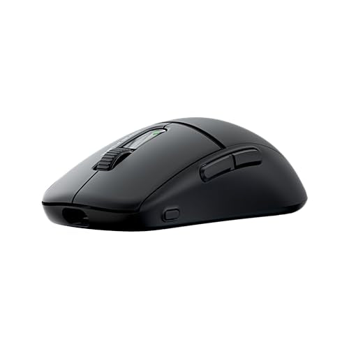 Turtle Beach Burst II Air – Ratón de Juego inalámbrico de 2,4 GHz, Ultraligero de 47 g, interruptores ópticos, simétrico, Sensor óptico de 26 000 PPP, Bluetooth, 120 Horas de batería - Negro