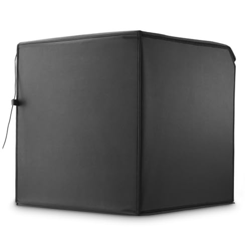 Hama Caja de Fotos, 50 x 50 cm (Estudio fotográfico, Mini Estudio fotográfico, Caja de luz, Caja de luz, Caja Ligera, Caja Blanca, Pantalla Verde, Tienda de luz, Cubo de Fotos, para fotografía de