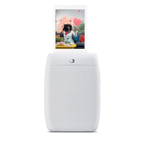 instax Mini Link 3 Impresora fotográfica para Smartphone, Color Blanco Arcilla