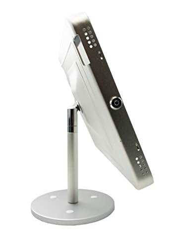System-S Soporte de Mesa 360° con Cerradura para Microsoft Surface Pro 8 de 13,0", Color Gris