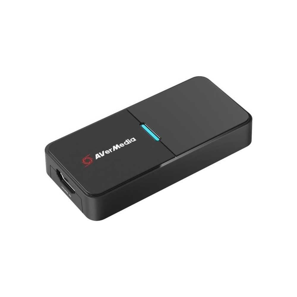 AVerMedia BU113 Live Streamer CAP 4K – Capturadora USB 3.0 para DSLR, videocámara, 4K30, 1080p60 HDR, Plug & Play, ultra baja latencia, OBS, Zoom, Teams, Mac, Win