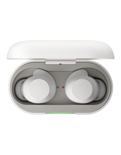 LG xboom Buds, Auriculares inalámbricos Bluetooth y Deportivos con cancelación Activa de Ruido, Blanco