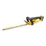 DeWalt DCM563P1-QW - Cortasetos sin escobillas, XR 18 V con batería Li-Ion 5, 0 Ah, 55 cm, 19 mm
