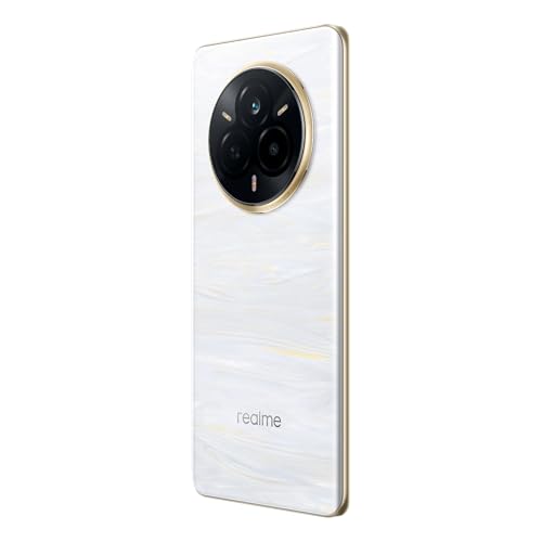 realme 14 Pro Smartphone 5g, 12 + 512 GB, Exclusivo de Amazon,Batería 5260 mAh, cámara Sony IMX882 OIS AI,Diseño Que Cambia de Color con el frío, IP69, Blanco(sin Adaptador)