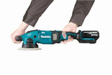 Makita DPO600TKX1 Pulidora excéntrica, 1 batería más cargador en estuche de transporte, azul, 18 V/5,0 Ah