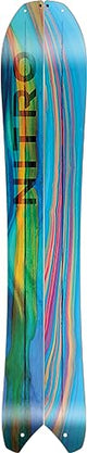 Nitro Tabla de Snowboard para Mujer, Squash Split W BRD ´24, Tabla de splitboard, Tapered Swallowtail splitboard, Camber Verde