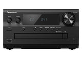 Panasonic SC-PM702EB-K Premium - Microestéreo (Bluetooth, Airplay, Dab+, CD, FM, Plateado)