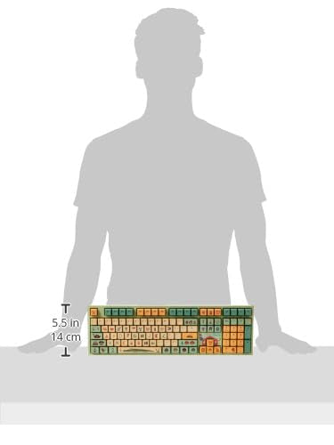 Ducky x Dimanche One 2 Pro Gaming Tastatur, Peter Pan - Varmilo V2 Iris (US)