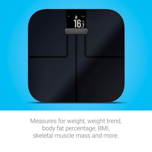 Garmin Index S2 Báscula, Color Negro