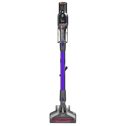 Black+Decker BDPSE1815P Aspirador de Escoba sin Cable Power Series Extreme 18V con Batería Litio 1.5Ah Especial Mascotas