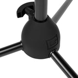 Gator Frameworks Soporte de micrófono con trípode Deluxe con embrague de altura ajustable y pértiga simple (GFW-MIC-2110)