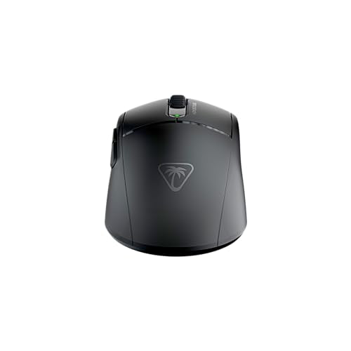 Turtle Beach Burst II Air – Ratón de Juego inalámbrico de 2,4 GHz, Ultraligero de 47 g, interruptores ópticos, simétrico, Sensor óptico de 26 000 PPP, Bluetooth, 120 Horas de batería - Negro