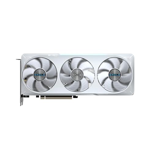Gigabyte GeForce RTX 5070 Eagle OC Ice SFF 12G Tarjeta Gráfica - 12GB GDDR7, 192 bits, PCI-E 5.0, 2587 MHz Core Clock, 3 x DP 2.1a, 1 x HDMI 2.1b, NVIDIA DLSS 4, GV-N5070EAGLEOC ICE-12GD