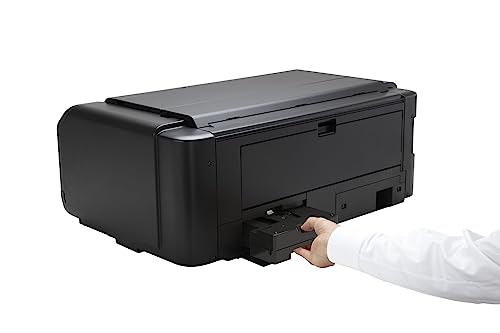 Canon ImagePROGRAF PRO-1000 Impresora Fotográfica Profesional, Sistema de Inyección de Tinta, WiFi, 12 Cartuchos de Tinta, hasta A2, Optimizador de Color, Impresión de Alta Velocidad, Negro