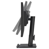 ASUS VA24DQFS Monitor profesional de 24 Pulgadas, IPS, Full HD, sin marco, 100 Hz, Adaptive-Sync, MPRT de 1 ms, HDMI, DisplayPort, VGA, luz azul baja, antiparpadeo, diseño ergonómico, montaje en pared