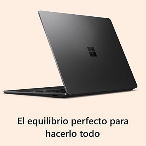 Microsoft Surface Laptop 5-Ordenador portátil de 13" táctil accionado por Intel EVO, 12º generacion Intel Core i7-1255U, 16GB RAM, 512GB SSD con Intel Iris Xe Graphics y Windows 11 Home