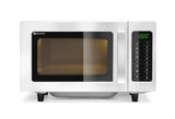 HENDI Microondas, 1000W, 10 programas predeterminados, máx. diámetro de los platos: 320mm, potencia entrada 1550W, 25L, 230V, 511x432x(H)311mm, cámara 327x346x(H)200mm, acero inoxidable