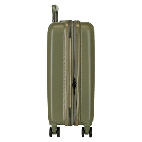 Joumma Star Wars Green Juego de Maletas Verde 55/65 cms rígida 6,8 kgs Cierre TSA Integrado ABS 6,8 kgs 109L Extensible Equipaje de Mano