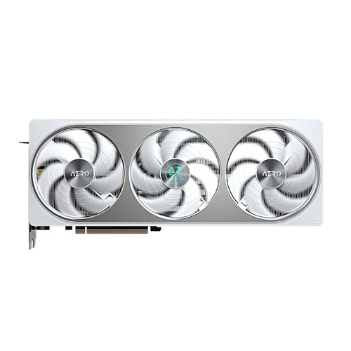 Gigabyte GeForce RTX 5070 Aero OC 12G Tarjeta Gráfica - 12GB GDDR7, 192 bits, PCI-E 5.0, 2625 MHz Core Clock, 3 x DP 2.1a, 1 x HDMI 2.1b, NVIDIA DLSS 4, GV-N5070AERO OC-12GD