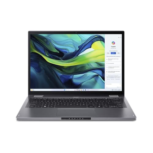 acer Aspire Spin 14, ASP14-52MTN-57V3, Intel® Core™ Ultra 5 Processor 115U W/O Adapter, Windows 11 Home