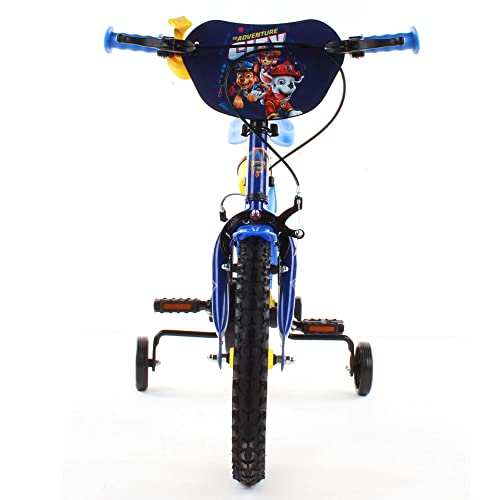 albri Bici Da Bambino Pollici Di Paw Patrol Bicicleta de niño de 14 Pulgadas de la Patrulla Canina, Adultos Unisex, Turquesa