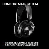 SteelSeries Arctis Nova Pro Wireless - Cascos Gaming Inalámbricos Multisistema - Controladores magnéticos de neodimio - Cancelación de Ruido - Infinity Power System - PC, PS5, PS4, Switch 2, Móvil