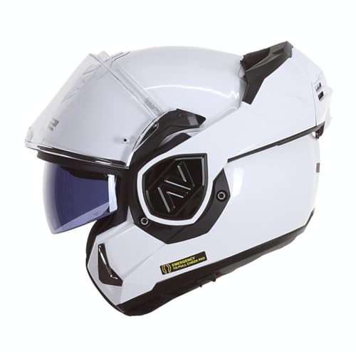 LS2, Casco Moto Modular ADVANT SOLID White, S