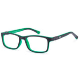 NANOVISTA FANGAME 3.0 Gafas, Bicolor Negro Mate/Verde, 50 Unisex niños