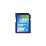 Integral Tarjeta SD de 1TB UHS-II V60 con velocidades de Lectura de hasta 300 MB/s y velocidades de Escritura de 150 MB/s. Tarjeta de Memoria de Alta Velocidad Profesional SDXC