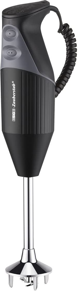 ESGE 98215 ESGE-Zauberstab M 200 - Batidora de mano para barbacoa, hasta 17.000 rpm, 200 W, con accesorio para picar, color negro