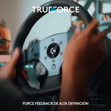 Logitech G PRO Racing Wheel, PC, fuerza de 11 N⋅m, accionamiento directo, Force Feedback TRUEFORCE,palancas de cambio magnéticas, doble embrague,pantalla OLED, desacople rápido, distribución PRO