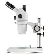 Estéreo Zoom Microscopio [Núcleo ozp 557] Tubus: Trin ocular, ocular: hswf 10 x 23 mm, campo de visión: ø38,3 – 4,2 mm, objetivo: 0,6 x – 5,5 x, soporte: columna