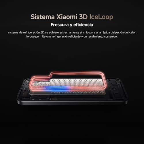 XIAOMI 15T - Smartphone de 12+256GB, Lente óptica Leica Summilux, MediaTek Dimensity 8400-Ultra, Pantalla Eye Care de 6,83" 120 Hz, HyperCharge de 67W, Cargador no Incluido, Negro (Versión ES)