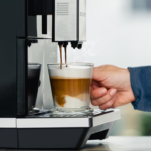 Cecotec Cafeteras Superautomática Cremmaet Tempo. Cafetera Superautomática Con Pantalla Tft de 7", 13 Recetas de Café, 6 Perfiles de Usuario, 1350 W de Potencia, 19 Bares de Presión.