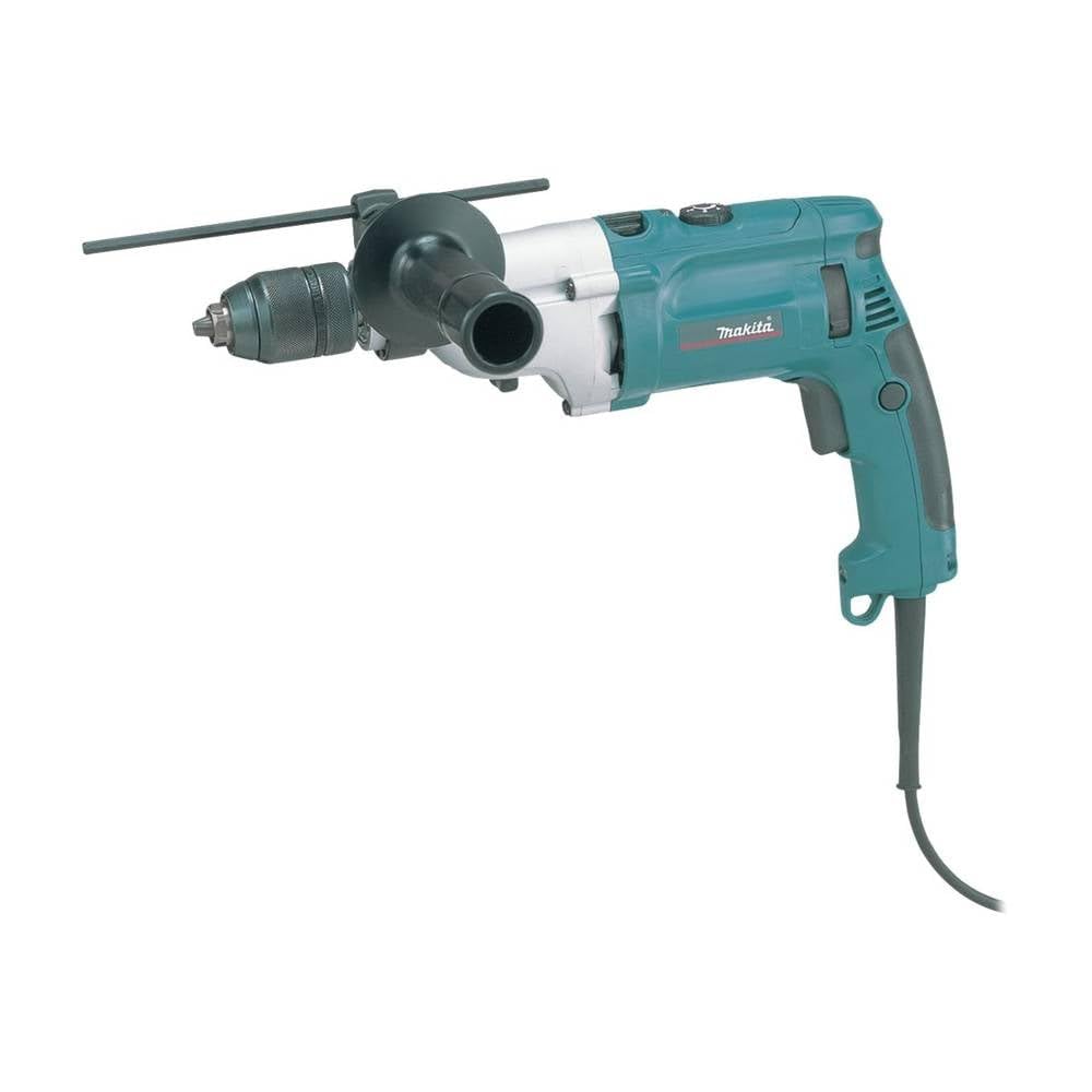 Makita HP2071J - Taladro percutor eléctrico (HP2071) + maletín
