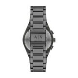 Armani Exchange Orologio da uomo, Movimento cronografo al quarzo e cassa da 42 mm con cinturino in Acciaio inossidabile