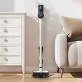 LG A9C-SLIM1C - Aspirador Escoba CordZero, Aspiradora con Sistema de Compresión de Polvo, Ciclónico, 150W Succión, Boquilla Varias Superficies, Base de Parking, 1.9 Kg, Blanco